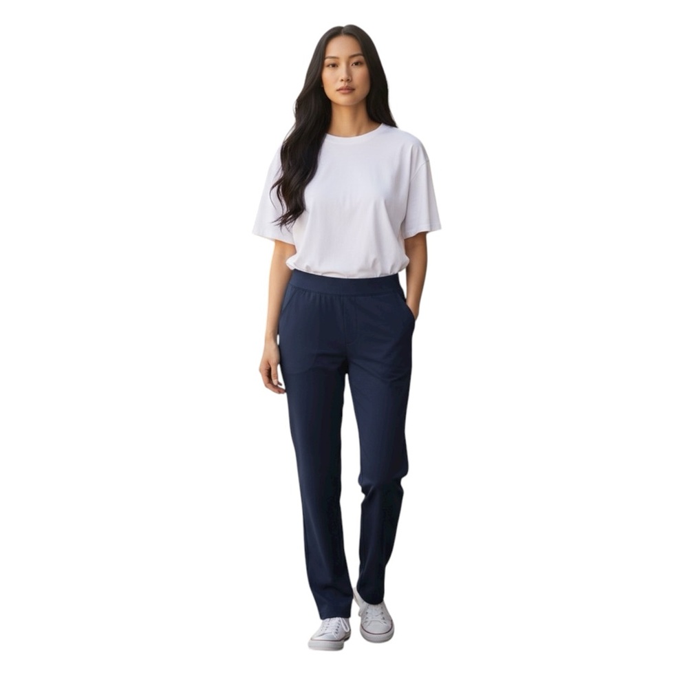 Style‎ & Co Women's Straight Leg Pull-On Jeans, Color Black, Size Large